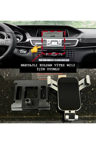 kaytaz MERCEDES W212 TELEFON TUTACAĞI MAKYAJLI KASA KOLDAN VİTESLİ KASA İÇİN ...