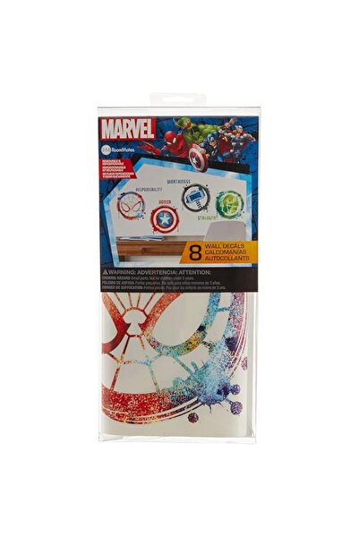 Generic Brand RoomMates RMK3583SCS Marvel Icons Peel and Stick Wall Decals, M...