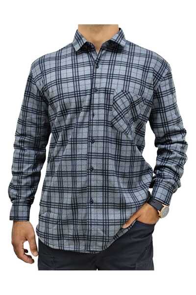tajmodi Winter Men's Cotton Shirt Fleece Shirt
