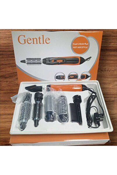 GENTLE مصفف الشعر الحراري 6 في 1 من ىتصفيف احترافي في منزلك