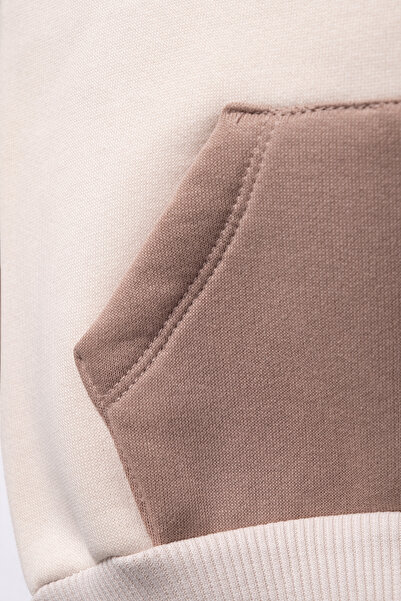 Lamonde Hooded Tracksuit Set 3 Thread Ribbed 2-5 Years Old