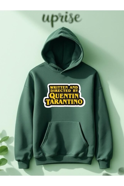 Vordevia سترة رياضية كبيرة الحجم مطبوعة من القطن بثلاثة خيوط من إنتاج كوينتين...