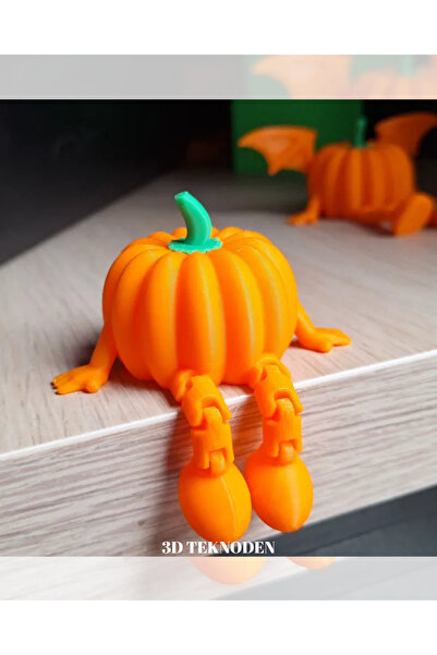 Genel Markalar OTURAN BALKABAĞI - HALLOWEEN DEKORU - OTURAN TURUNCU BALKABAK ...