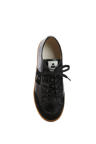 ISABEL MARANT Siyah Kadın Deri Sneaker