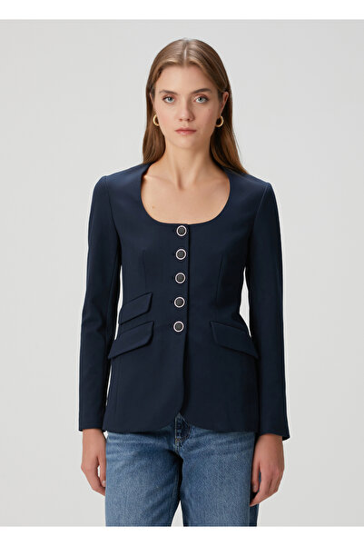 RAG&BONE Roslyn Lacivert Blazer