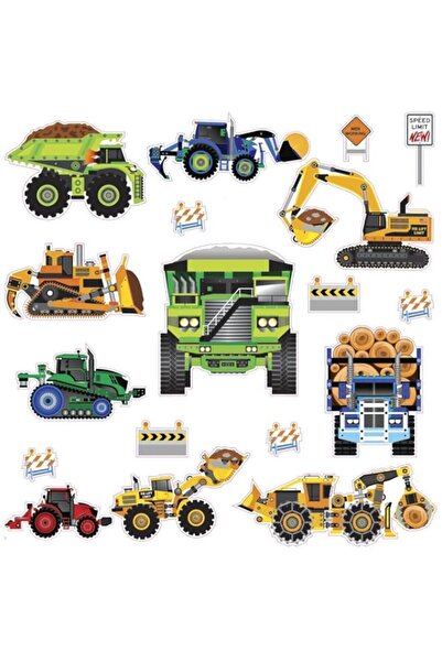 Generic Roommates Spd0003Scs New Speed Limit-Construction Vehicles Peel & Sti...