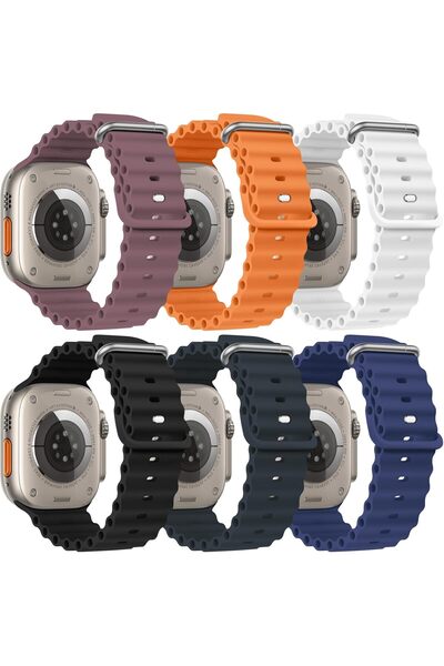 HYX سوار Trail Loop من النايلون مع لسان سحب مريح لساعة Apple Watch Ultra 1/2 ...