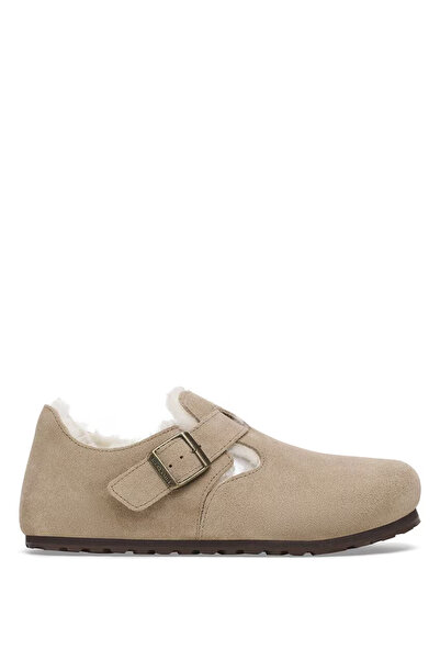 Birkenstock London VL Vizon Shearling Kadın Deri Loafer