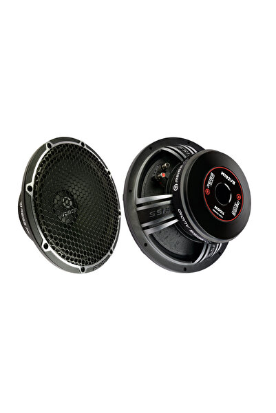 Reiss Audio Rs-M102VB Çifti 2200wat-1100w Rms 25 Cm Çift Oto Midrange Hoparlör