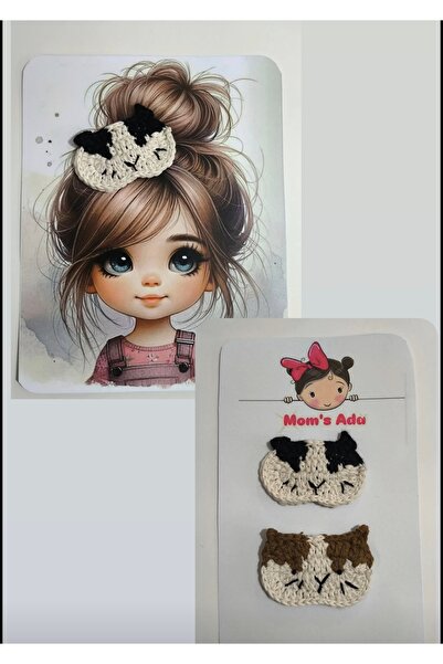 Momsada Cat Snap Baby Clip Hairless Baby Barrette Newborn Barrette
