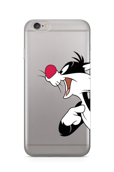 Elorakılıf Iphone 6/6S Uyumlu Baskılı Yumuşak Silikon Şeffaf Telefon Kılıfı