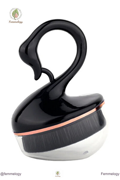 Femmelogy Swan Designed Professional Foundation Brush Smooth Application on C...