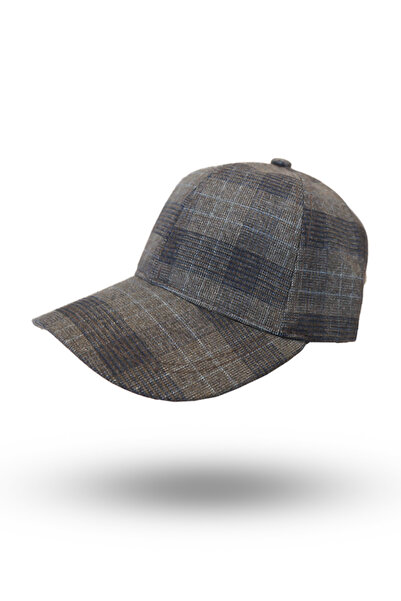 BASIC Unisex plaid autumn/winter hat