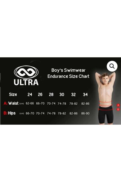 ULTRA Swimwear - Swim Shorts - Swimsuit - Training Clothes - Swimming Girdle