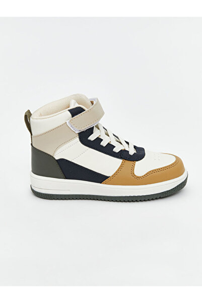 LC Waikiki LCW STEPS Karışık Bağcık Ve Cırt Cırtlı Erkek Bebek Bot