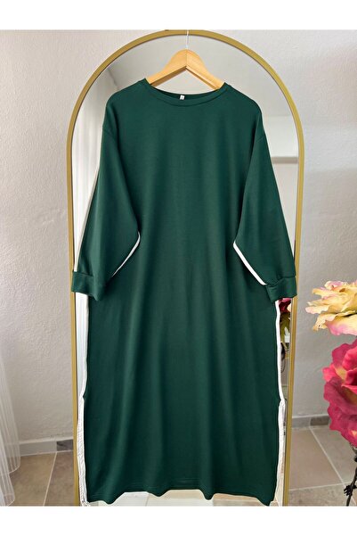 PALME D'OR Women's Side Stripe Striped Tunic-Pants Set