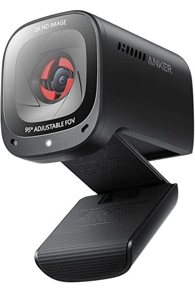 Generic 2K Webcam, Webcam for Laptop, Computer Camera, with AI-Noise Canceling Microphones, Stereo Mics, Adj