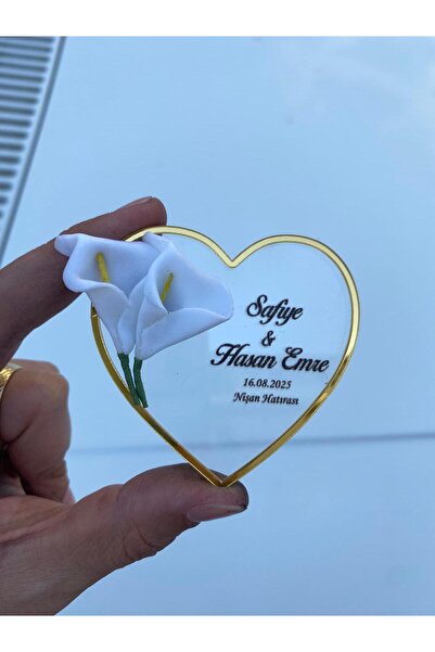 FORONEUS 20 Adet Kişiye Özel Hediye Magnet Hediyelik söz,nişan,nikah,düğün model506