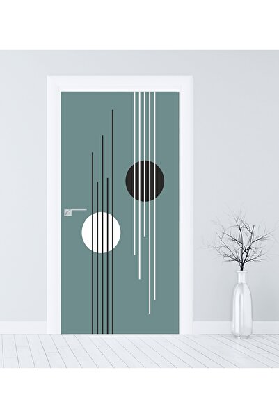 RENKLİ HOBBY Kaplama Folyosu - Kapı Sticker Giydirme - Kendinden Yapışkanlı