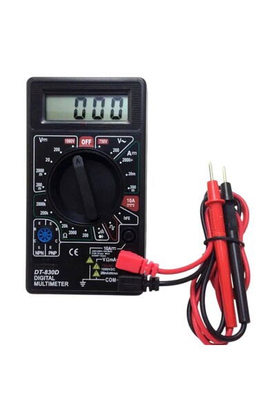 nelerbulurum جهاز قياس التيار والجهد الكهربائي الرقمي متعدد الوظائف للتيار المستمر والمتردد