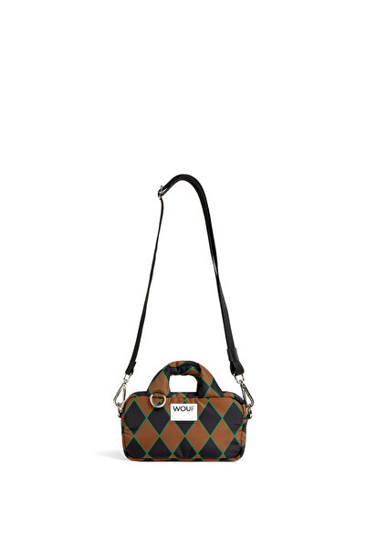 Wouf Jester Mini Siyah Kahverengi Kadın Çanta