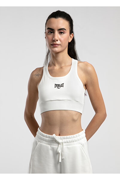 EVERLAST Essentials Λευκό Γυναικείο Αθλητικό Σουτιέν Βαμβάκι τεμαχίων