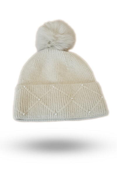 BASIC Women's hat with pompom Breeze