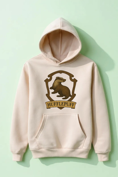 Vordevia Bina Štampano Pamuk lu 3 Thread O Oversize kroj Dukserica