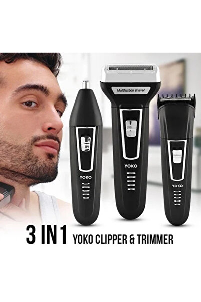 Hope ماكينة حلاقة قابلة لإعادة الشحن 3 في 1، ماكينة قص الشعر، وماكينة تشذيب ا...