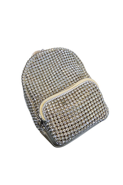 OUEEN ELİZABETH Crystal Stone'' Mini Size'' Backpack