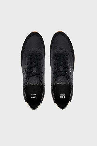 BOSS Süet Detaylı Sneaker Ayakkabı Erkek AYAKKABI 50552859 021