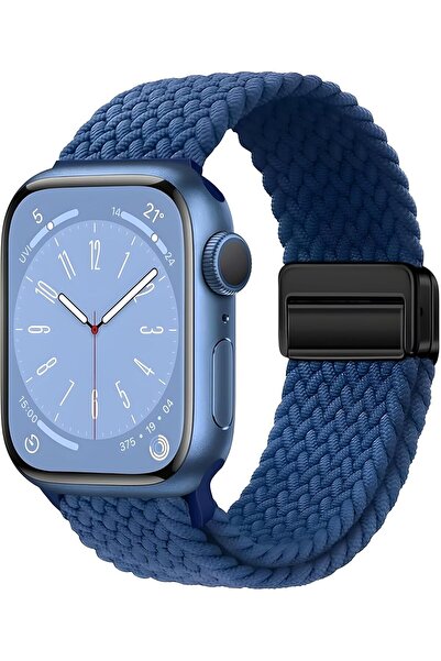 HYX حزام نايلون متوافق مع Apple Watch Ultra/3/2 49/45/46/44/42 مم