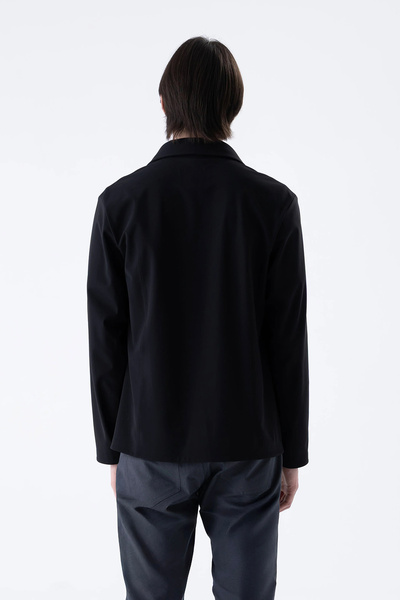 Isaora Regular Fit Classic Collar Buttoned Water Repellent Jacket Men's Jacket Isr7028 Navy