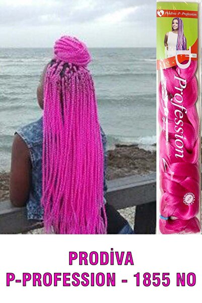PRODİVA TAKMA SAÇ SENTETİK ÖRGÜLÜK SAÇ,AFRİKA ÖRGÜSÜ,RASTA,TWİST ÖRGÜ, 1855 N...
