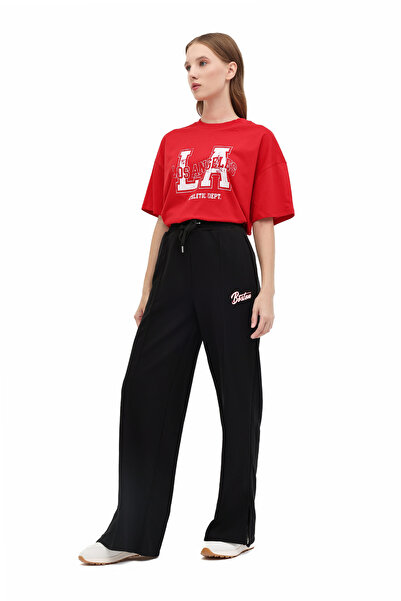 lumberjack WL 22ILGAR BTS795 5PR Siyah Kadın Eşofman Altı
