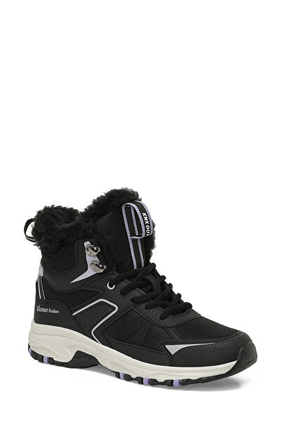 Kinetix Lodie Pu Hi W 5Pr Black Women's Fur Boots