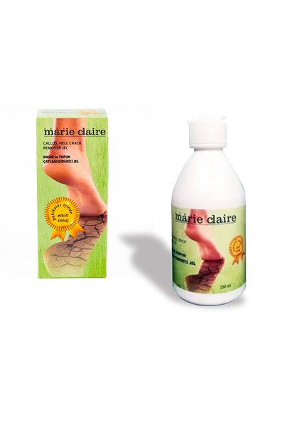 Marie Claire Foot Care Callus Heel Crack Remover Gel 250ml Powerful Formula