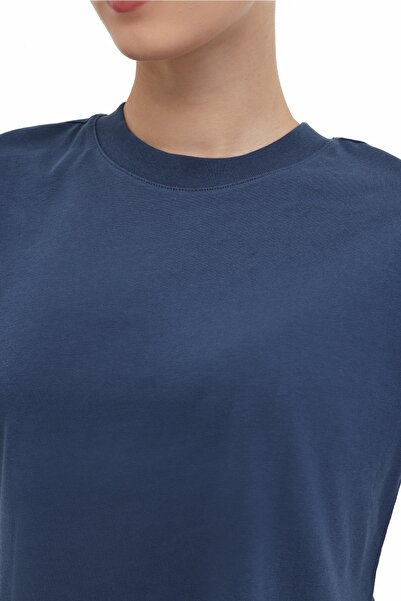 lumberjack WB 11ASYA-T 5PR Μπλε γυναικείο κοντομάνικο μπλουζάκι