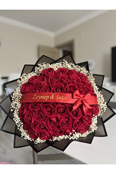 sevdaçiçekevi 41 GÜLLÜ İSTEME BUKETİ