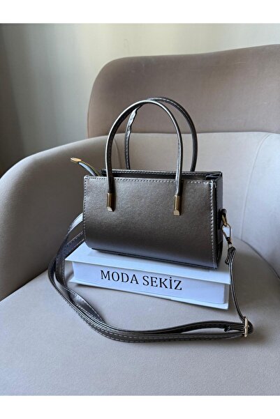 Moda Sekiz Women's Faux Leather Crossbody Hand and Shoulder Bag