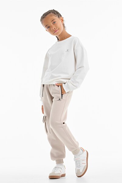 lumberjack Bl 16Tpt20 5Pr-Tp White Boy's Sweatshirt