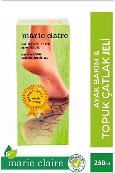 Marie Claire Ayak Bakımı Nasır Topuk Çatlak Giderici Jel 250ml Güçlü Formül