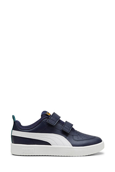 Puma Rickie V Ps Navy Blue Boys' Sneaker
