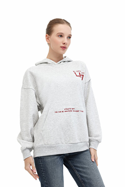 Kinetix Γκρι γυναικείο φούτερ WL 17LAYUT BTS-K5 5PR