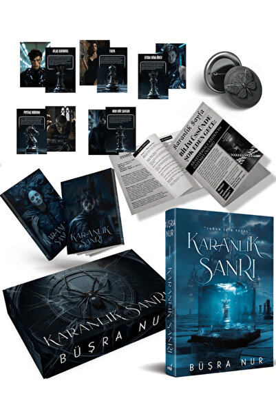 İndigo Kitap Karanlık Sanrı (Kutulu Özel Set) / Büşra Nur / / 9786255841704