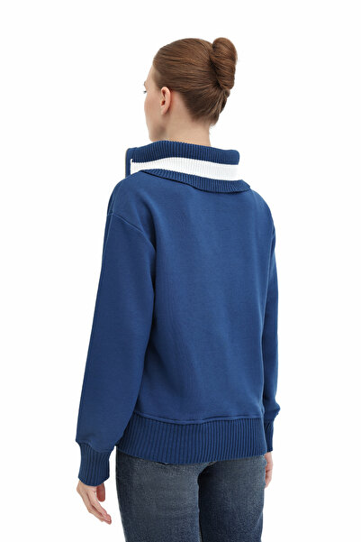 Kinetix Wl 17Rex Bts-K13 5Pr Navy Blue Women's Sweatshirt