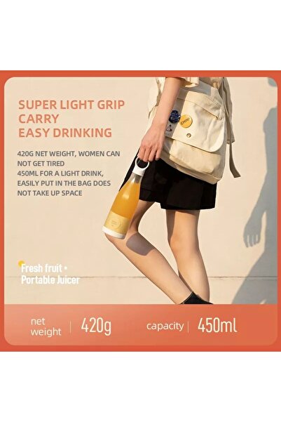 Generic Portable Electric Juicer Blender Bottle | 6-Blade, USB Rechargeable, Smoothie Maker