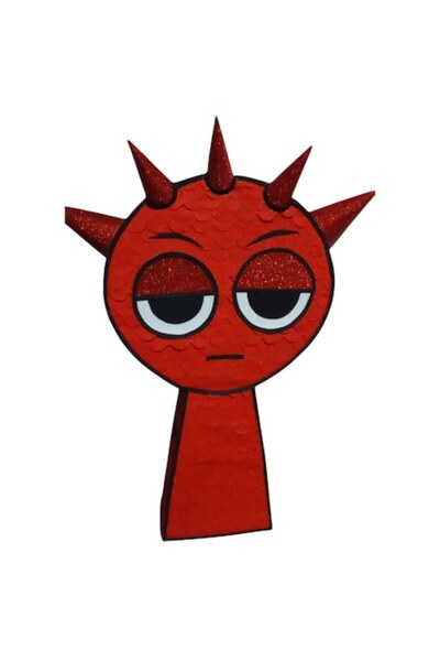 OEM Pinata Sprunki Rosu 45 cm + Bat