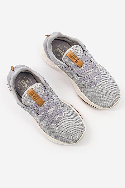 New Balance Women WROAVLG2B Lace Up Running Shoes, Grey