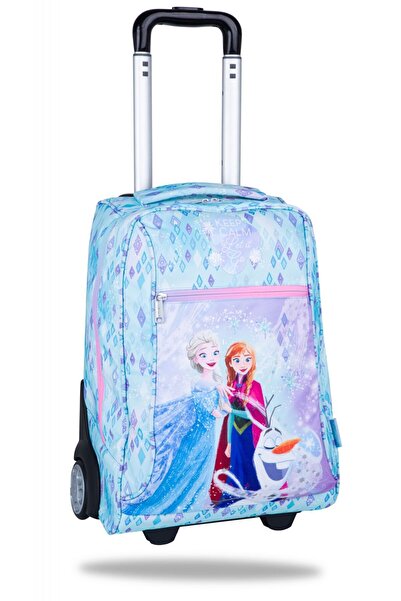 Patio Troller Frozen, maner telescopic, 2 compartimente, spate captusit, bret...